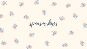 Sponsorships banner